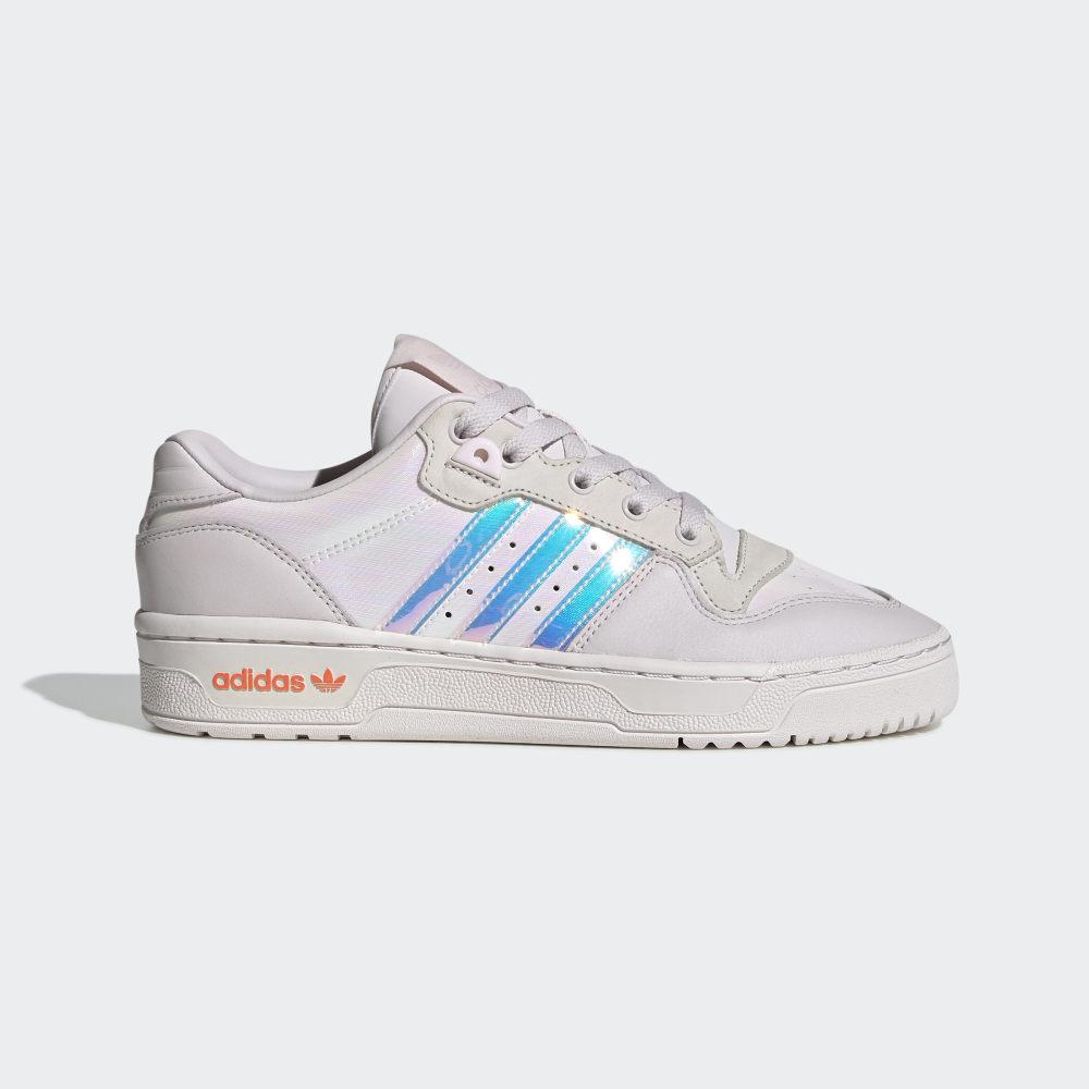 Adidas Women's Rivalry Low Originals Shoes Purple/Orange Ireland EE5129